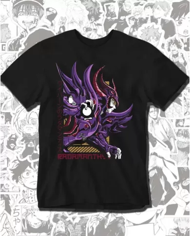 Camiseta Estampada Saint Seiya Caballeros Del Zodiaco Radamanthis 💥 Calidad Premium