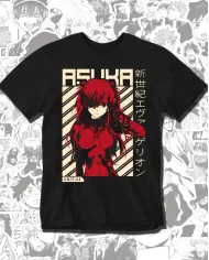 Camiseta Estampada Neon Genesis Evangelion Asuka Langley 04 💥 Calidad Premium