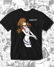 Camiseta Estampada Neon Genesis Evangelion Asuka Langley 03 💥 Calidad Premium