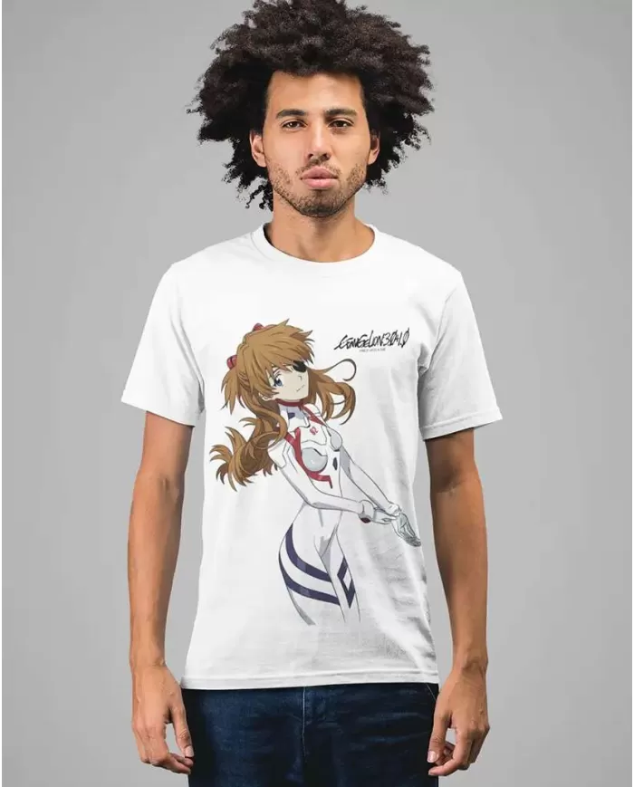 Camiseta Estampada Neon Genesis Evangelion Asuka Langley 03 💥 Calidad Premium