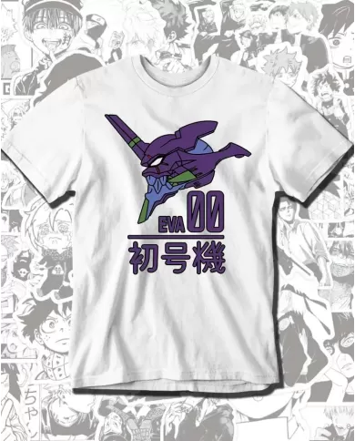 Camiseta Estampada Neon Genesis Evangelion Eva 07 💥 Calidad Premium