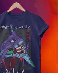 Camiseta Estampada Neon Genesis Evangelion Eva 06 💥 Calidad Premium
