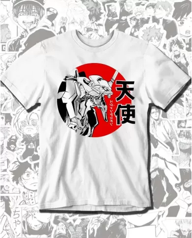 Camiseta Estampada Neon Genesis Evangelion Eva 03 💥 Calidad Premium