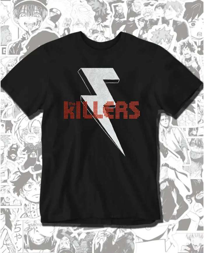 Camiseta Estampada The Killers Lightning 🤟 Calidad Premium