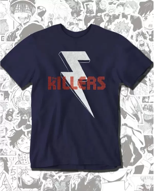 Camiseta Estampada The Killers Lightning 🤟 Calidad Premium