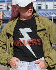 Camiseta Estampada The Killers Lightning 🤟 Calidad Premium