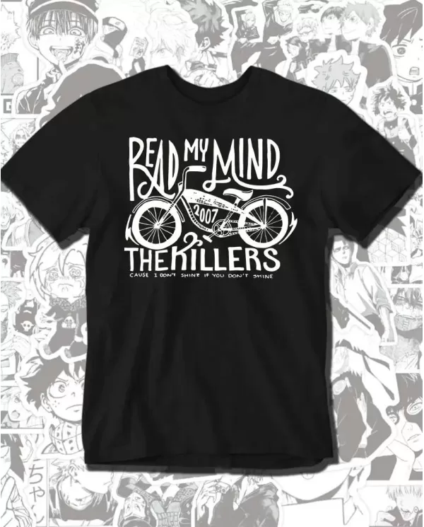 Camiseta Estampada The Killers Read My Mind 🤟 Calidad Premium