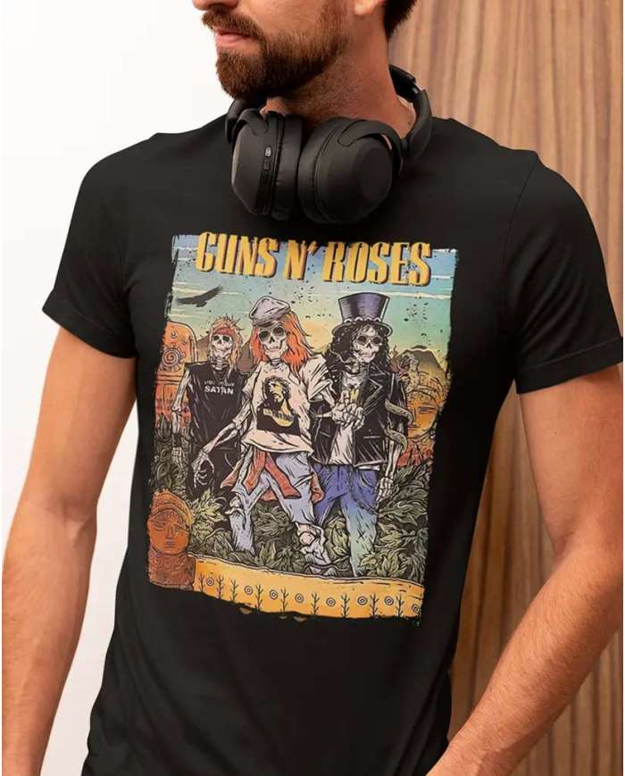 Guns And Roses Colombia Poster