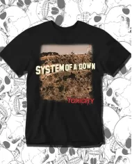 Camiseta Estampada System Of A Down SOAD Toxicity 🤟 Calidad Premium
