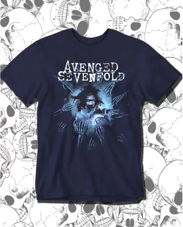 Camiseta Estampada Avenged Sevenfold Bonds 🤟 Calidad Premium