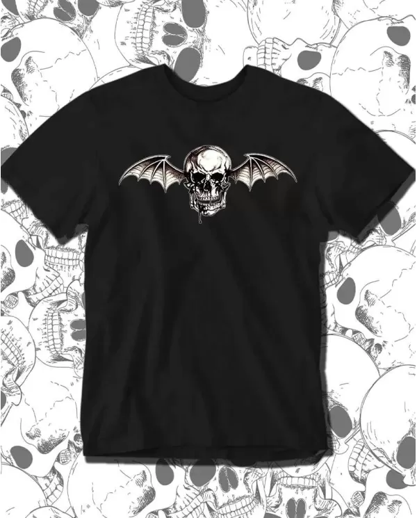 Camiseta Estampada Avenged Sevenfold Skull 🤟 Calidad Premium
