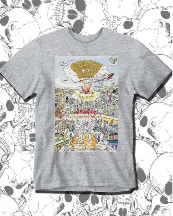 Camiseta Estampada Green Day Dookie 🤟 Calidad Premium