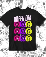 Camiseta Estampada Green Day y light 🤟 Calidad Premium