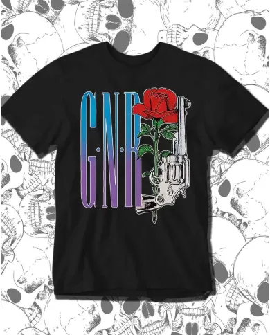 Camiseta Estampada Guns And Roses GNR 🤟 Calidad Premium