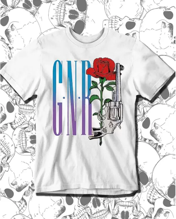 Camiseta Estampada Guns And Roses GNR 🤟 Calidad Premium
