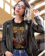 Camiseta Estampada Guns And Roses Bogotá Concierto 2025 🤟 Calidad Premium