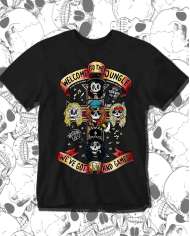 Camiseta Estampada Guns And Roses Welcome To The Jungle 🤟 Calidad Premium