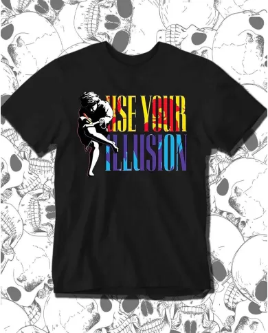 Camiseta Estampada Guns And Roses Use Your Illusion 02 🤟 Calidad Premium