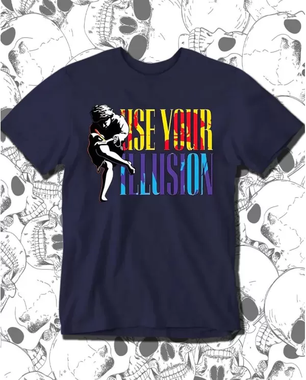 Camiseta Estampada Guns And Roses Use Your Illusion 02 🤟 Calidad Premium