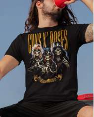 Camiseta Estampada Guns And Roses  You Could be Mine 🤟 Calidad Premium