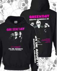 Hoodie Estampado Green Day Concierto 2025