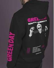 Hoodie Estampado Green Day Concierto 2025