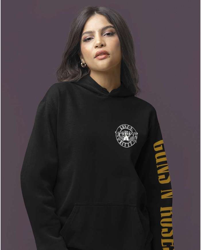 Hoodie Estampado Guns And Roses Appetite For Destruction