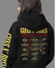 Hoodie Estampado Guns And Roses Concierto 2025