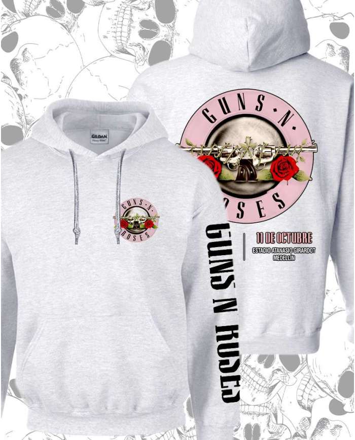 Hoodie Estampado Guns And Roses Concierto 2025 02