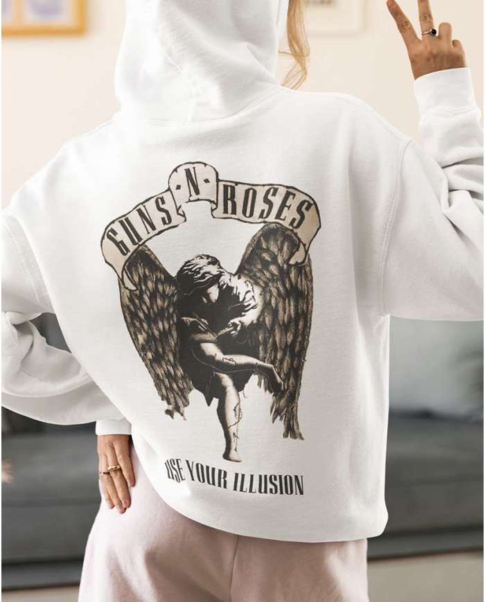 Hoodie Estampado Guns And Roses Use Your Ilusion