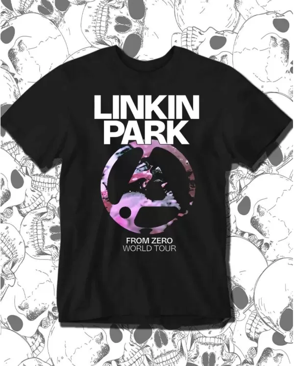 Camiseta Estampada Linkin Park From Zero Tour 02 🤟 Calidad Premium