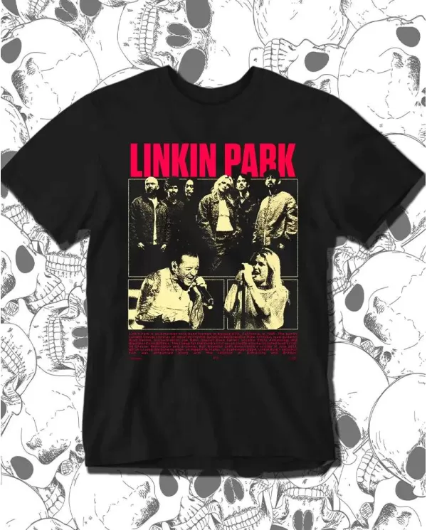Camiseta Estampada Linkin Park Band 2025 🤟 Calidad Premium