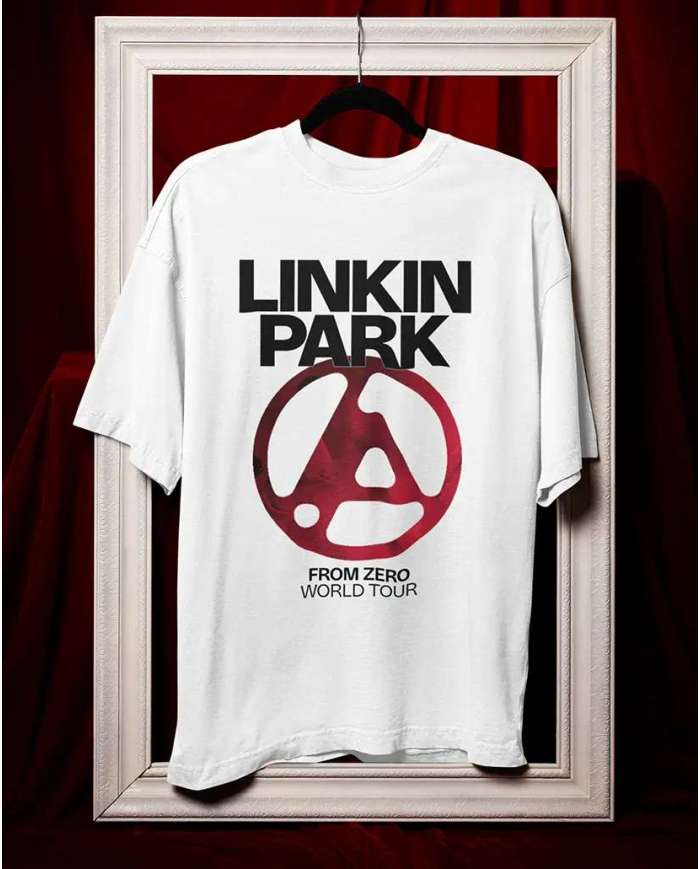Camiseta Estampada Linkin Park From Zero Tour 🤟 Calidad Premium