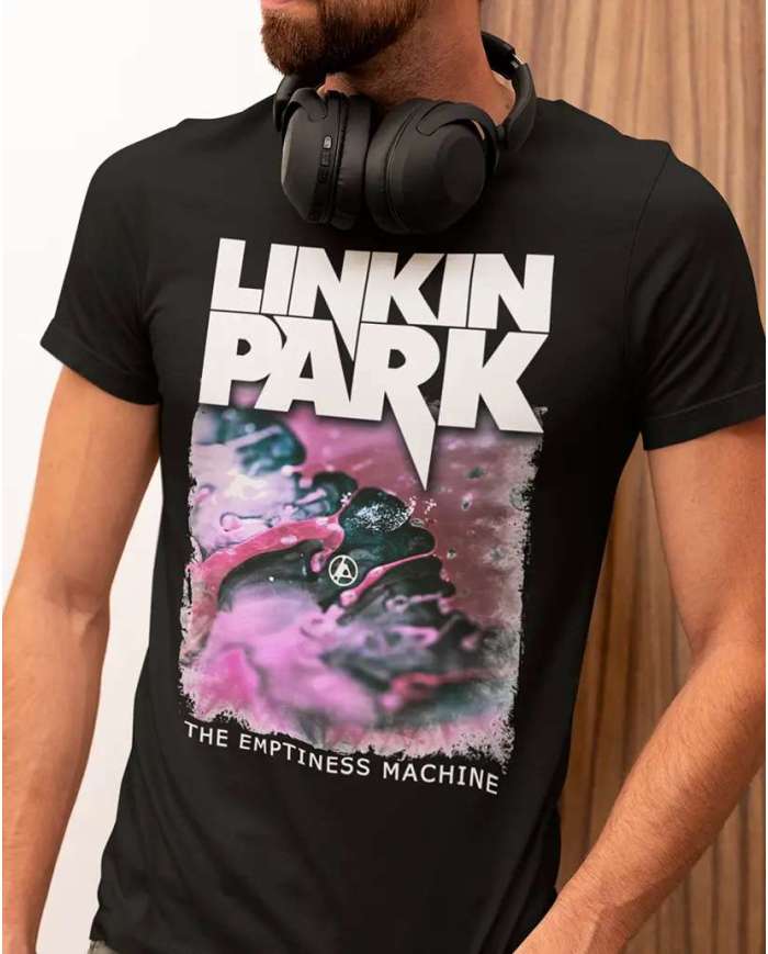 Camiseta Estampada Linkin Park Emptiness Machine 🤟 Calidad Premium