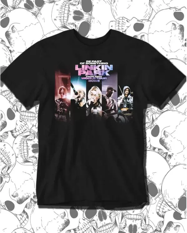 Camiseta Estampada Linkin Park From Zero Tour Singers 🤟 Calidad Premium