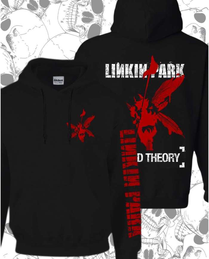 Hoodie Estampado Linkin Park Hybrid Theory