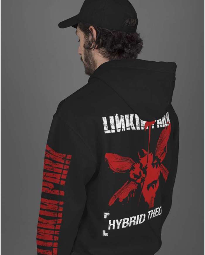 Hoodie Estampado Linkin Park Hybrid Theory