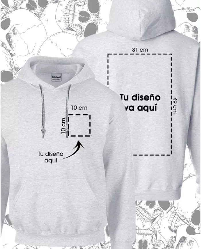 Buzo Capotero  Unisex Personalizado