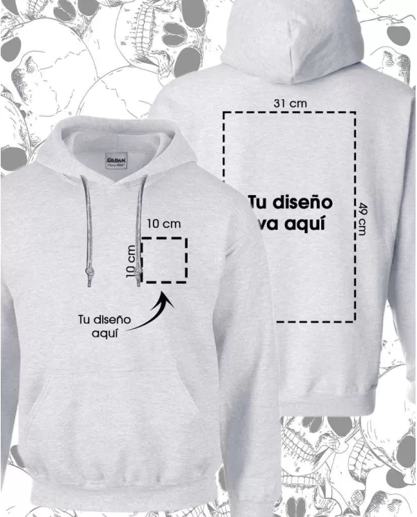 Buzo Capotero  Unisex Personalizado