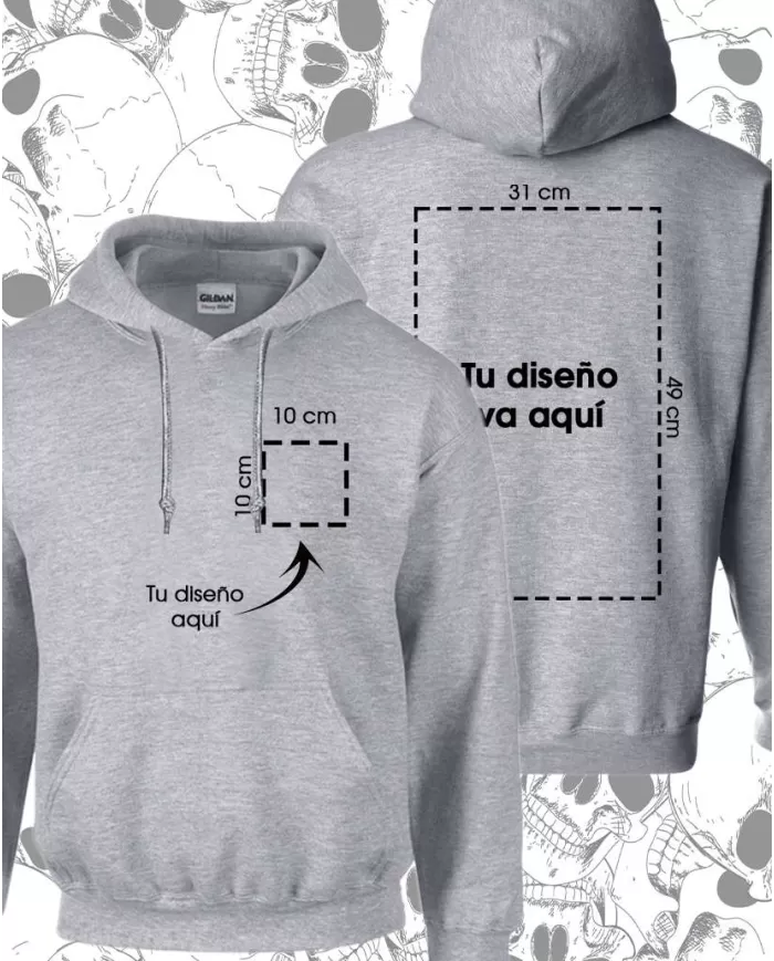 Buzo Capotero  Unisex Personalizado
