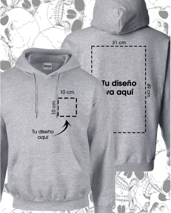 Buzo Capotero  Unisex Personalizado