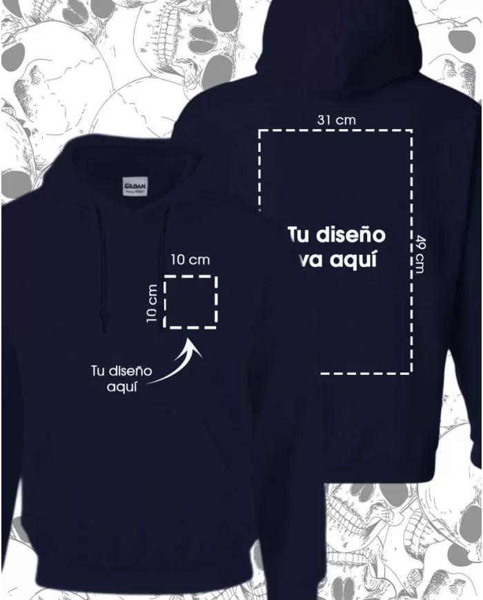 Buzo Capotero  Unisex Personalizado