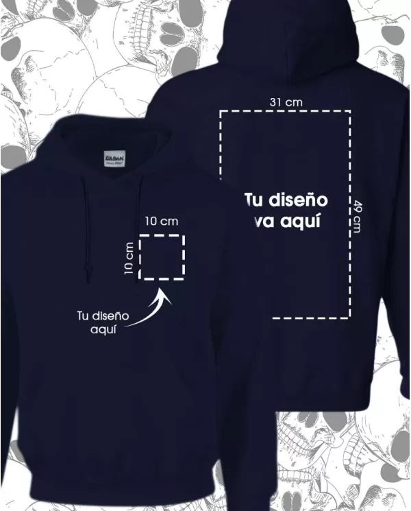 Buzo Capotero  Unisex Personalizado