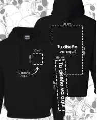 Buzo Capotero Cerrado Unisex Personalizado 05 👕 Calidad Premium