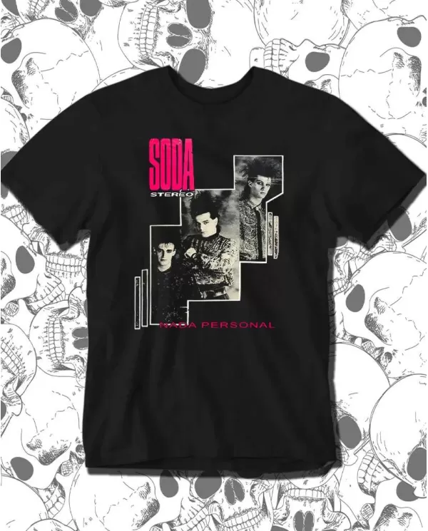 Camiseta Estampada Soda Stereo Nada Personal 🤟 Calidad Premium