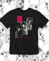 Camiseta Estampada Soda Stereo Nada Personal 🤟 Calidad Premium