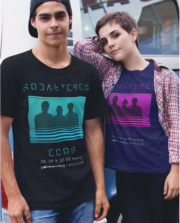 Soda Stereo Ecos Morado