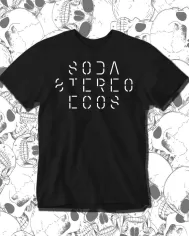 Camiseta Estampada Soda Stereo Ecos Logo 🤟 Calidad Premium
