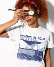 Camiseta Estampada Soda Stereo Hombre al Agua 🤟 Calidad Premium