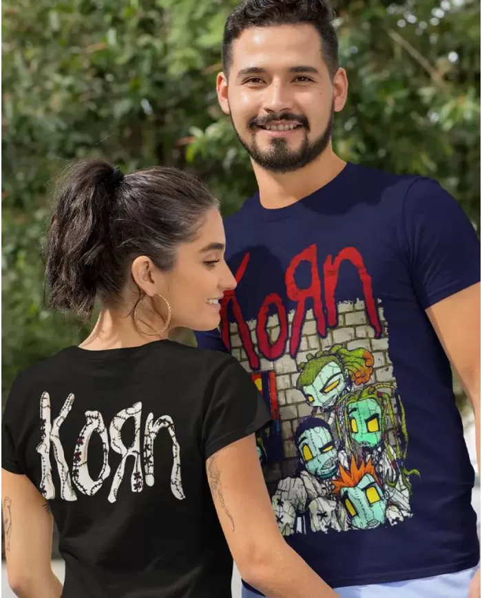 Camiseta Estampada Korn Band Classic 🤟 Calidad Premium
